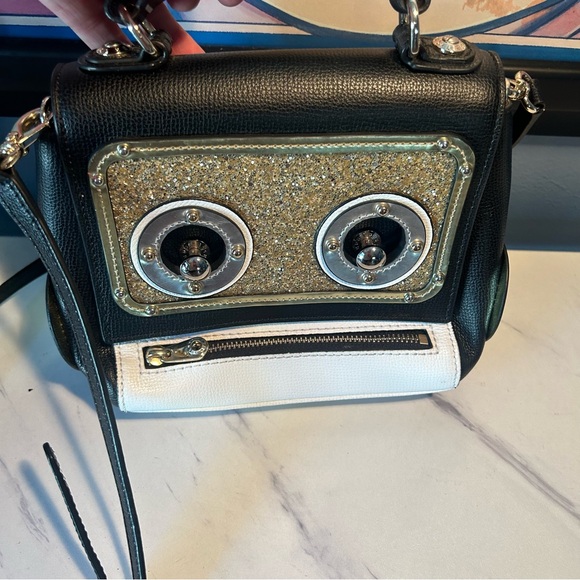 Henri Bendel crossbody fold over Robot Bag - Picture 13 of 14